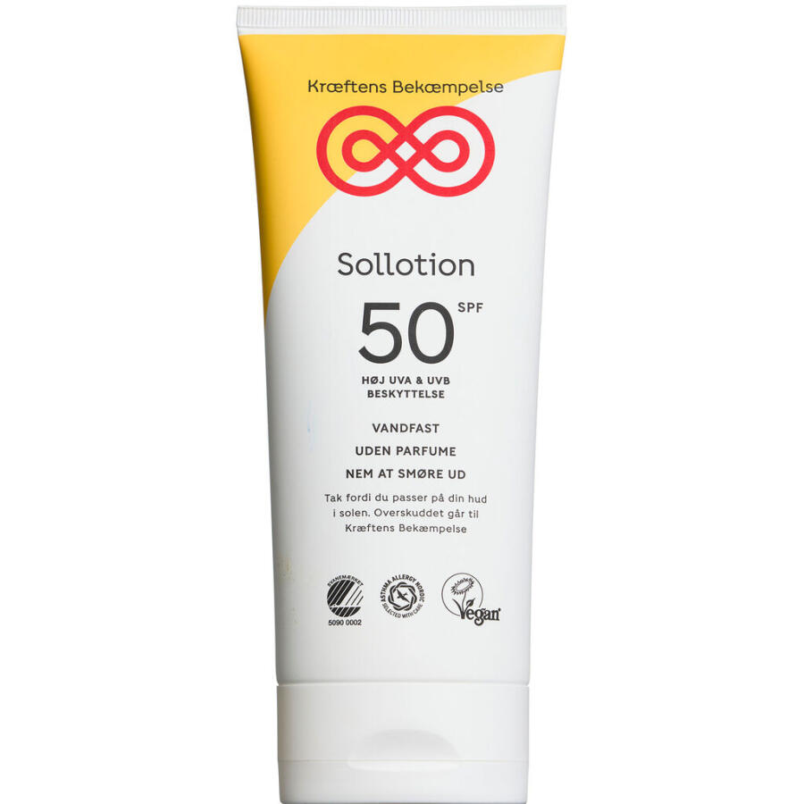 Kræftens Bekæmpelse Sollotion SPF50