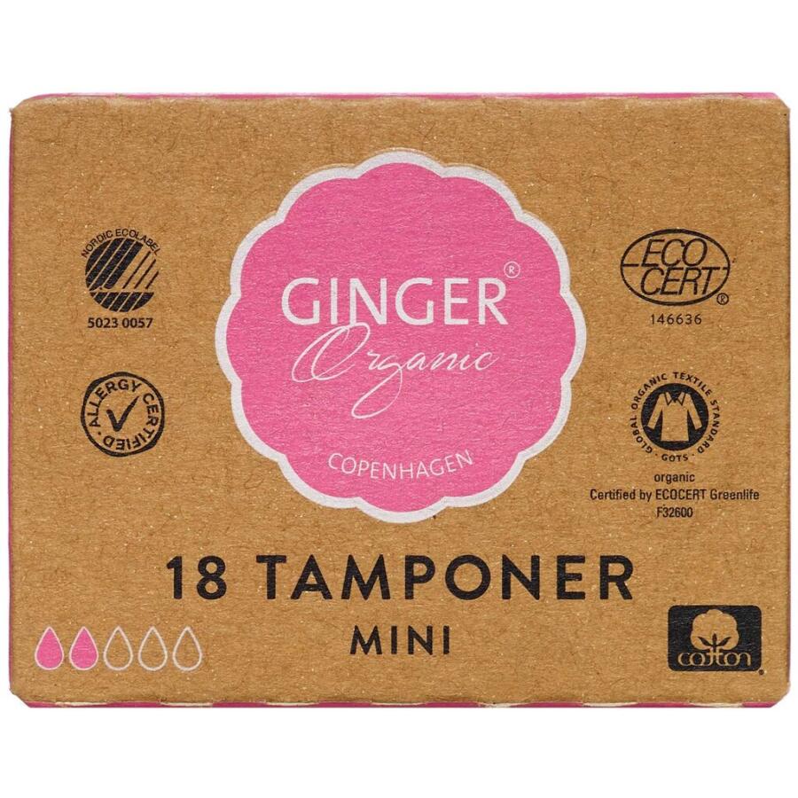 GingerOrganic Tampon Mini