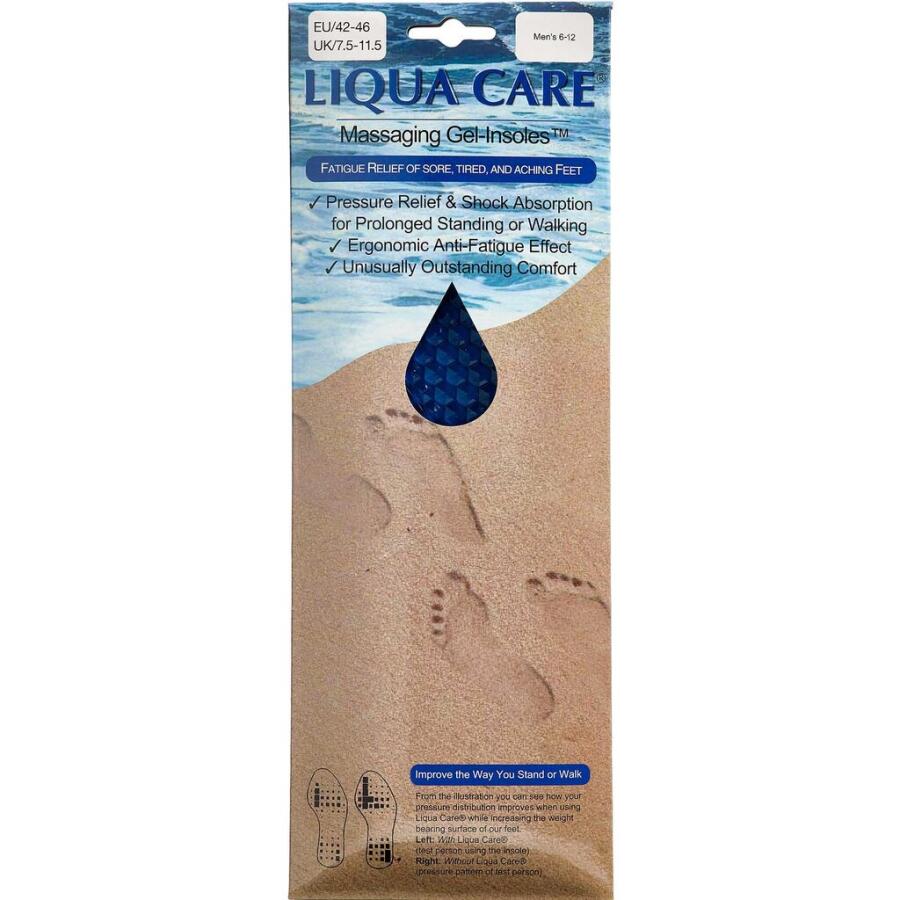 Liqua Care Massaging Gel-Insole Str. 42-46 Men