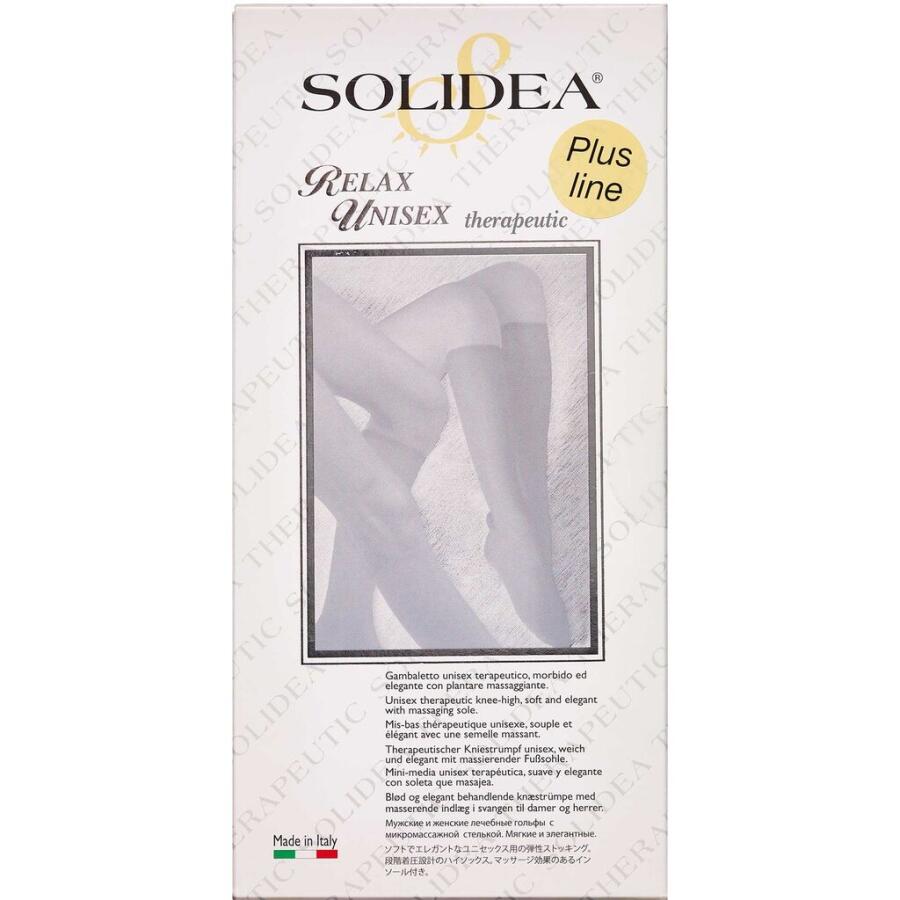 Solidea Relax Unisex PlusLine Åben Sort X-Large