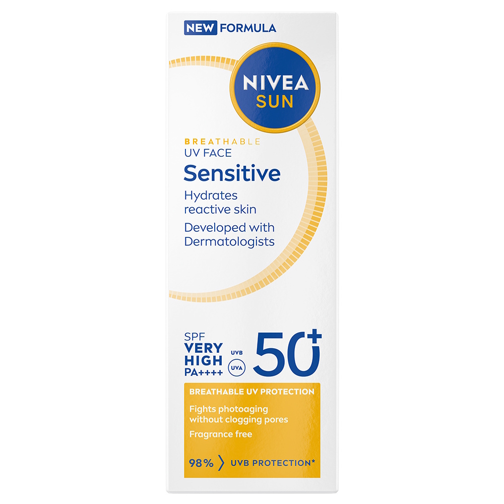 NIVEA Face Cream UV Sensitive SPF 50+