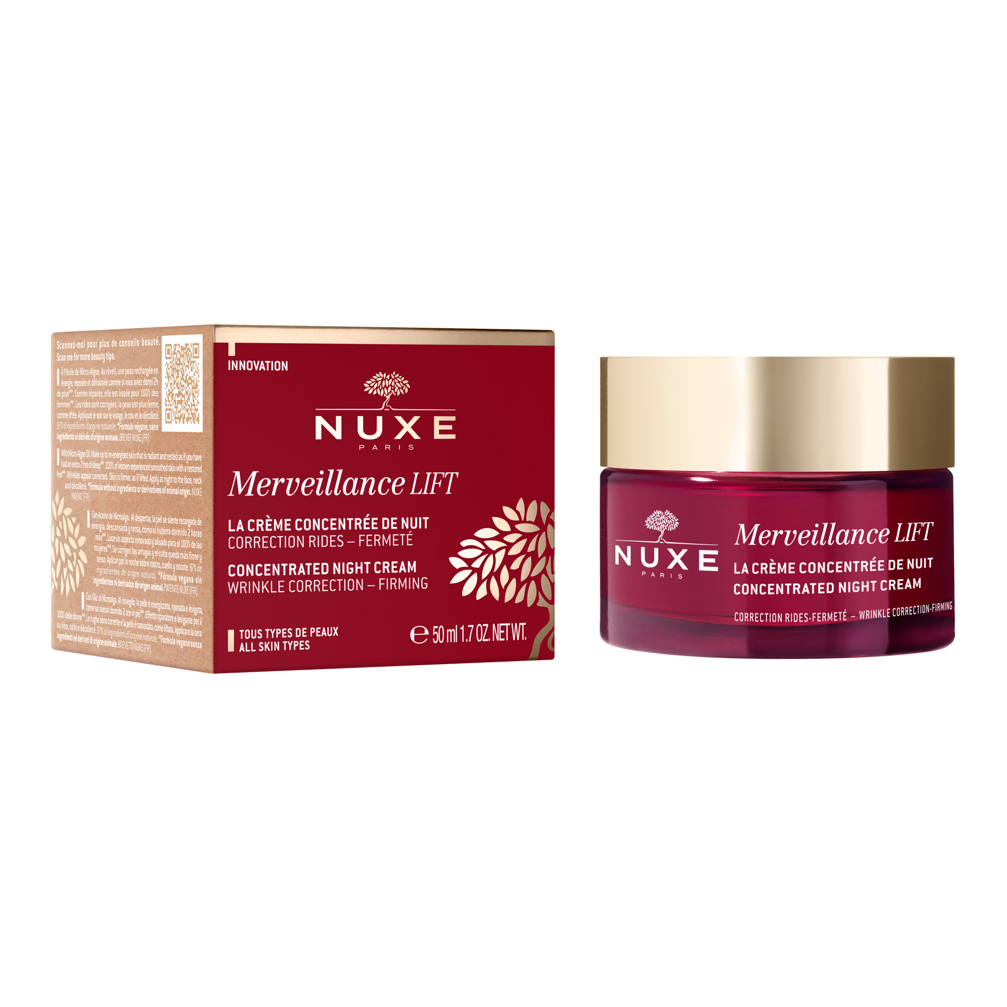 NUXE Merveillance Lift Concentrated Night Cream