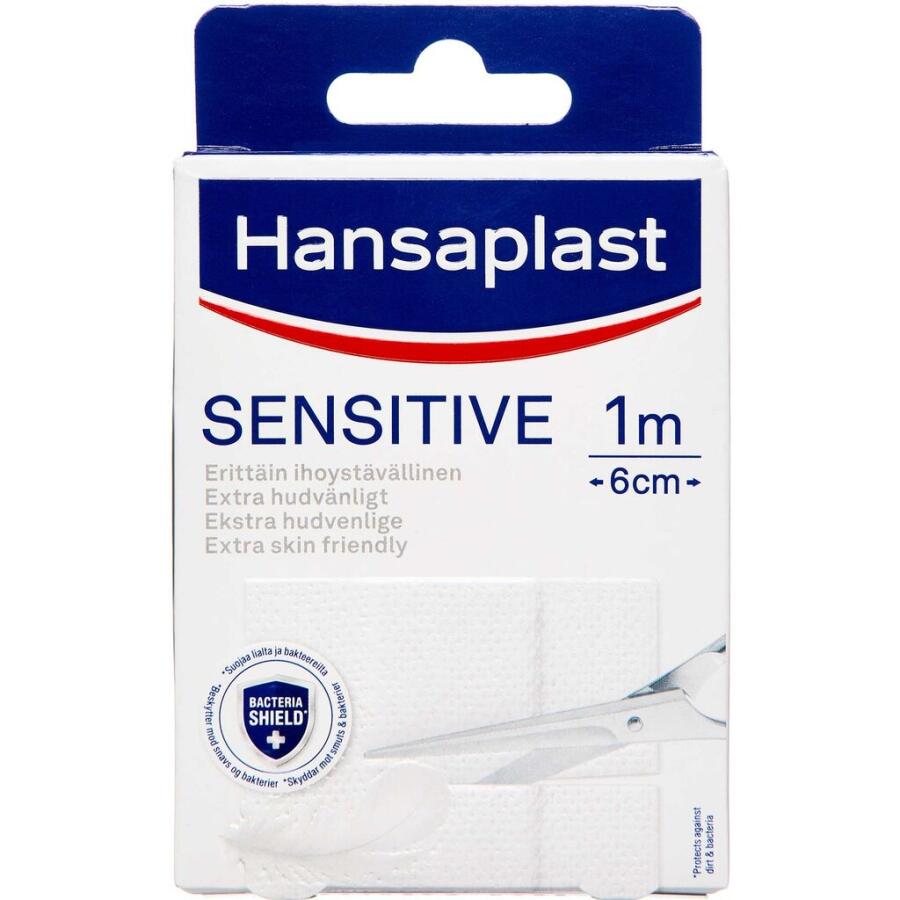 Hansaplast Sensitive Plaster 10 cm x 6 cm