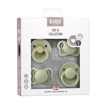 BIBS Try-it Collection Sage Size 1