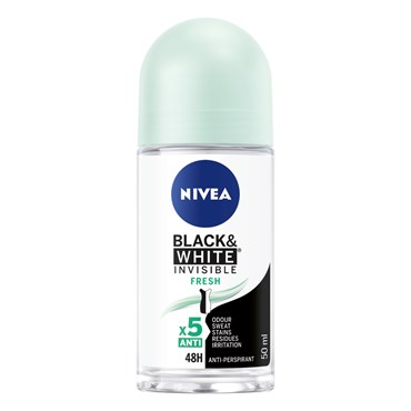 NIVEA Black & White Fresh Female Roll-on