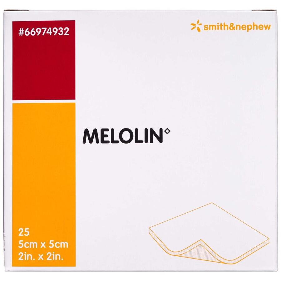 MELOLIN kompresser 5 x 5 cm