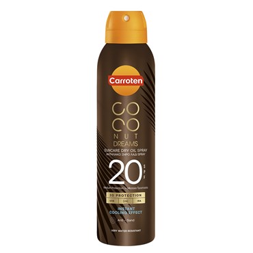 Carroten Dry Oil SPF 20 Coconut Dreams 150 ml