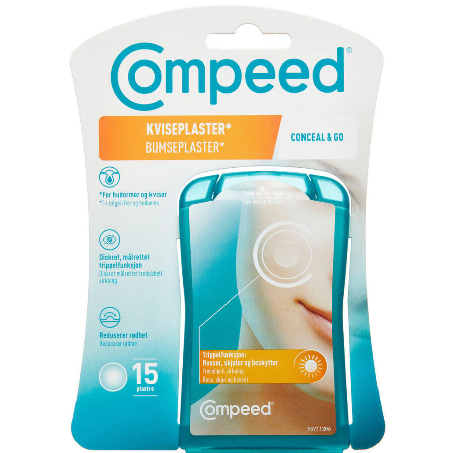 Compeed Bumseplaster Conceal & Go