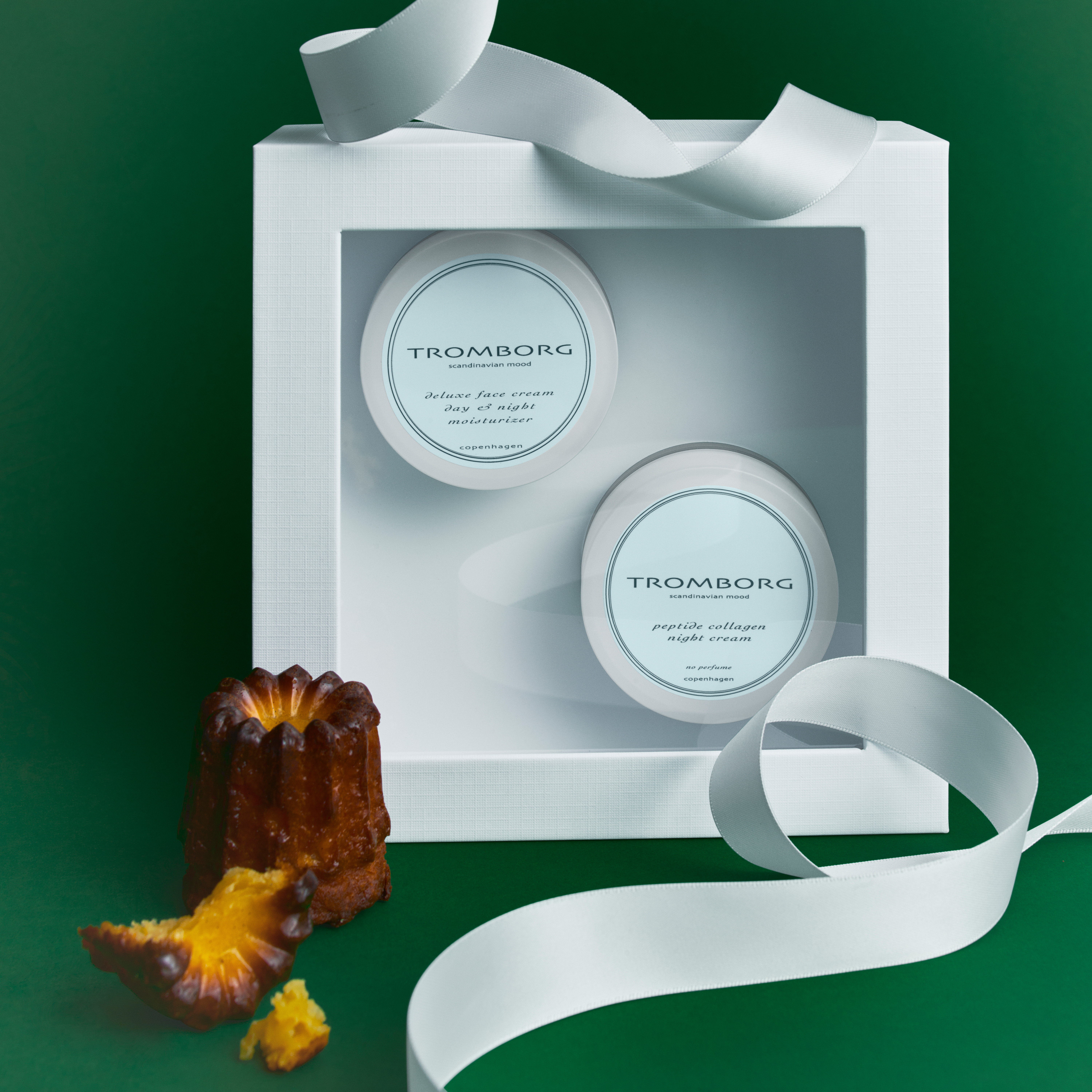 Tromborg Deluxe Face Cream & Peptide Cream Gaveæske