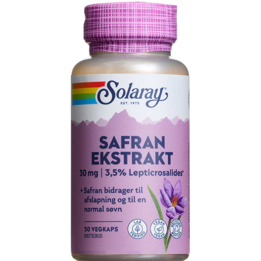 Solaray Safran Ekstrakt