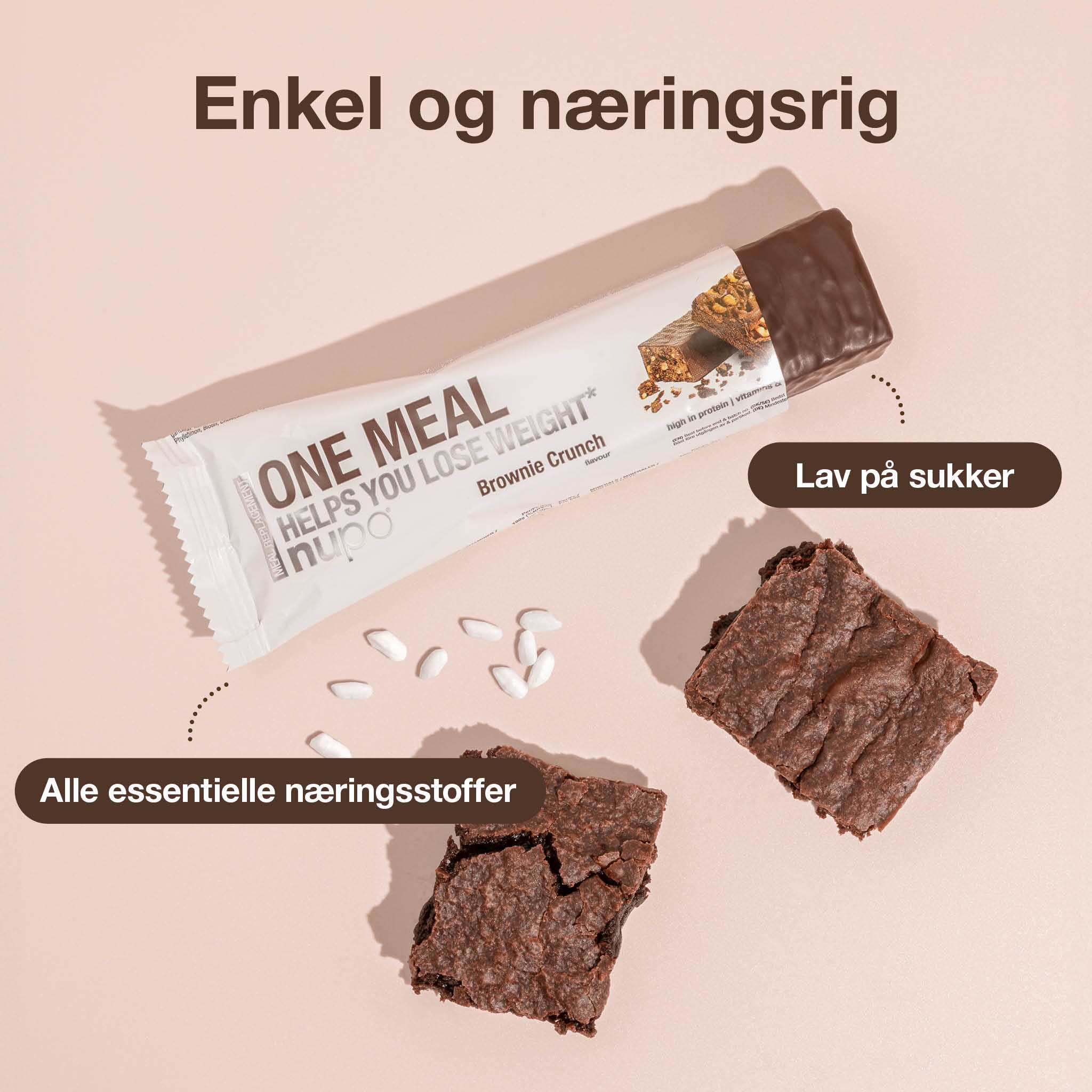 Nupo Meal Bar Brownie Crunch