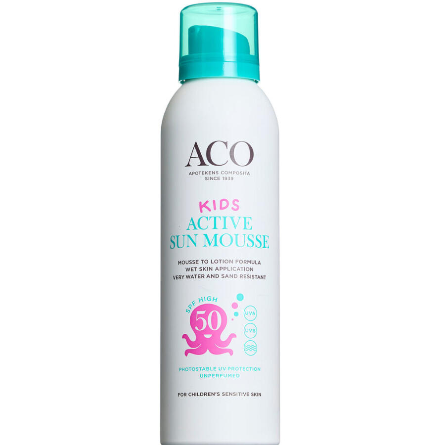 ACO Sun Kids Active Mousse SPF 50 Up
