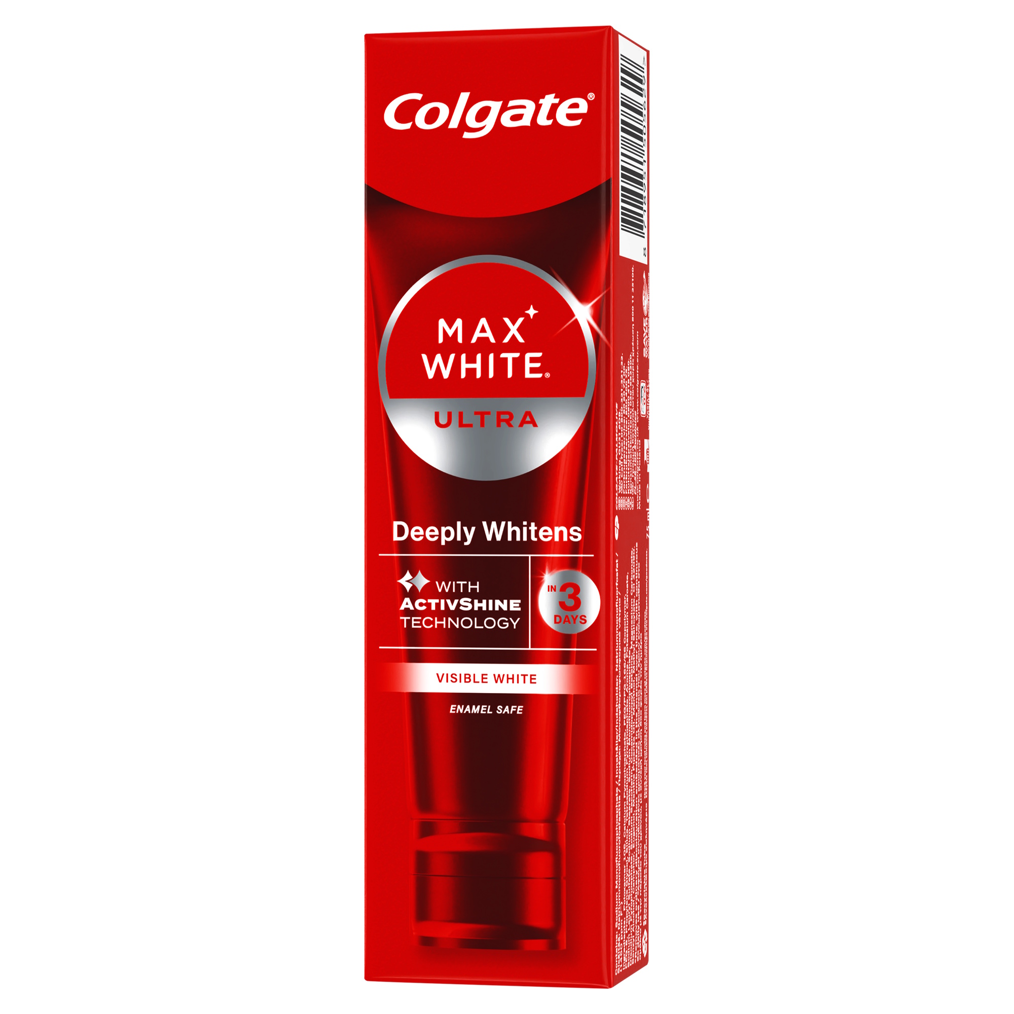 Colgate Tandpasta Max White Ultra Active Foam 75 ml.