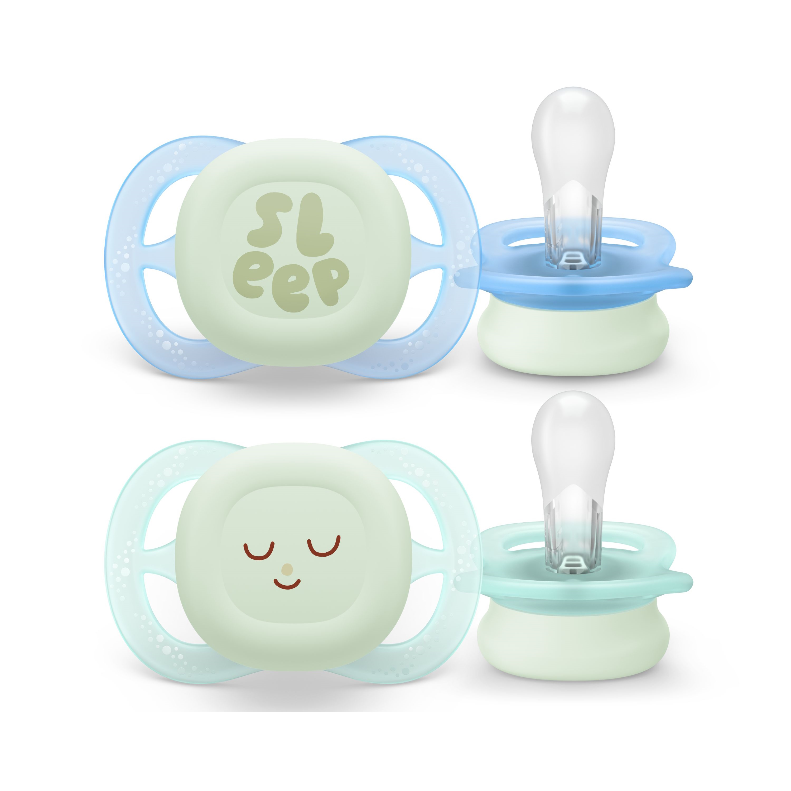 Philips Avent Soother Ultra Start Nighttime 0-2 Mdr.