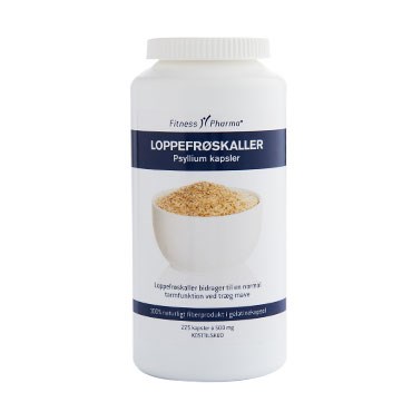 Fitness Pharma Psyllium loppefrøkapsler