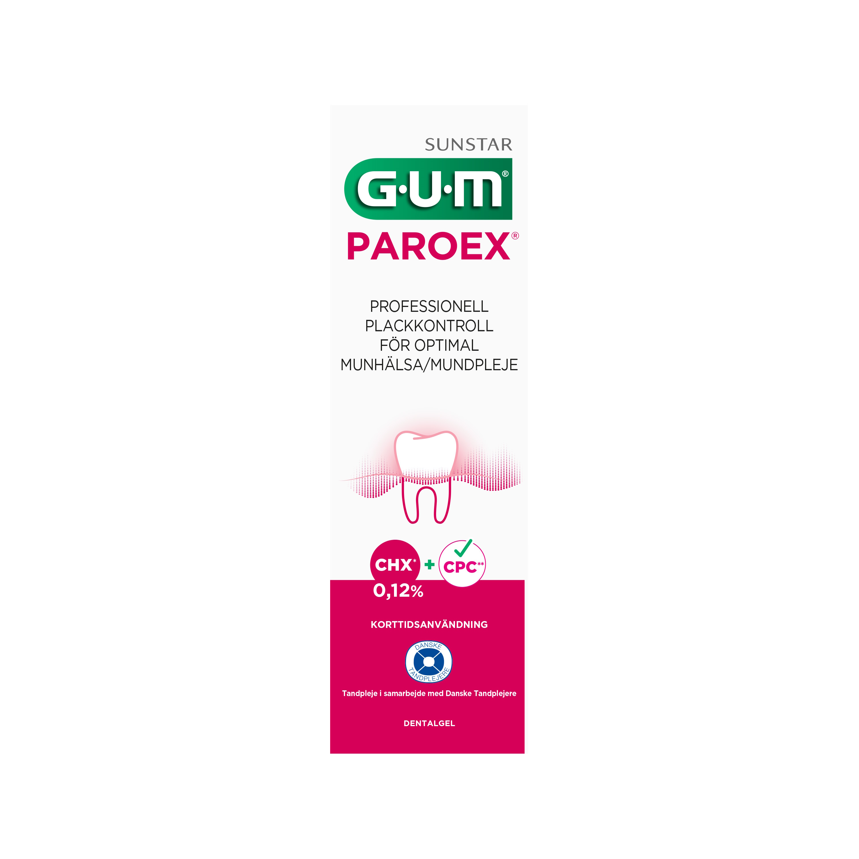 GUM PAROEX Dentalgel 0,12% CHX + CPC