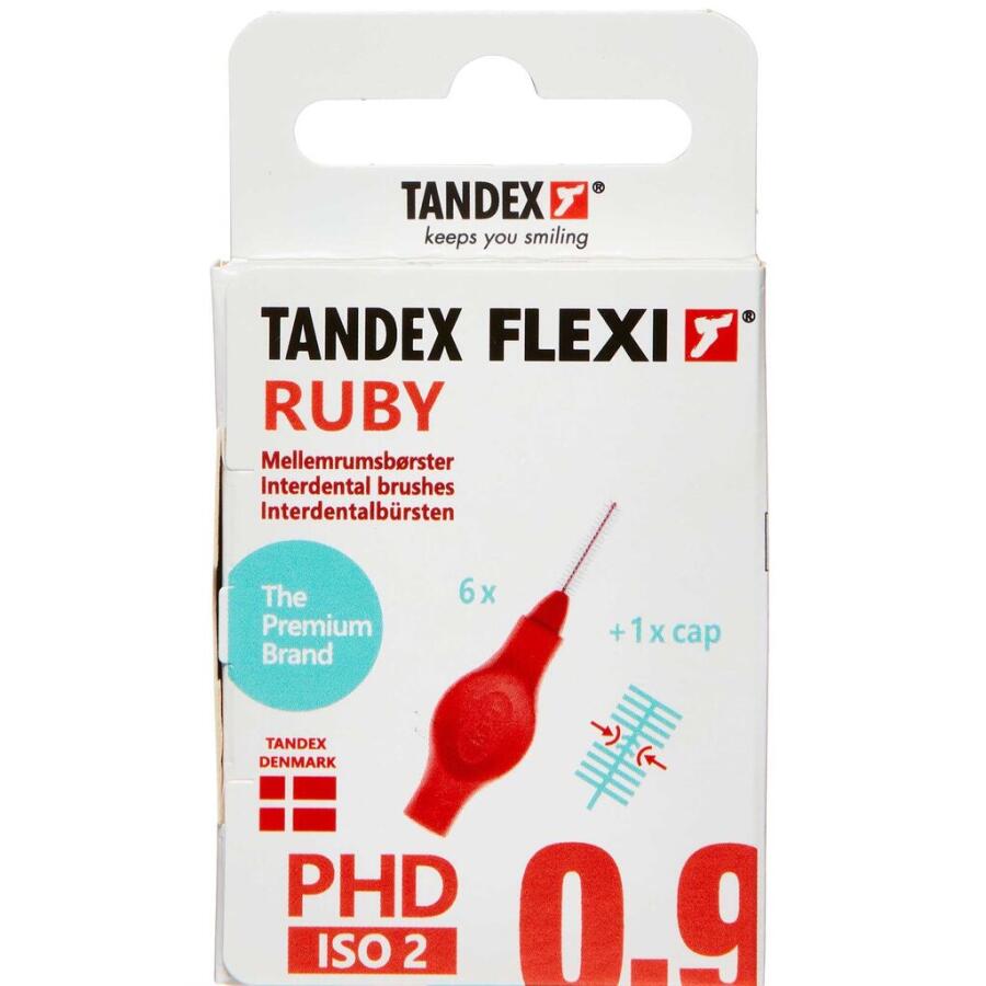 Tandex Flexi Mellemrumsbørste Ruby