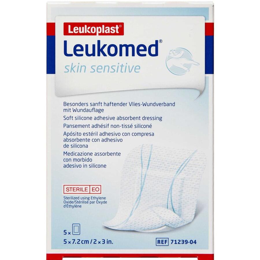 Leukoplast Leukomed Skin Sensitive 5x7,2cm