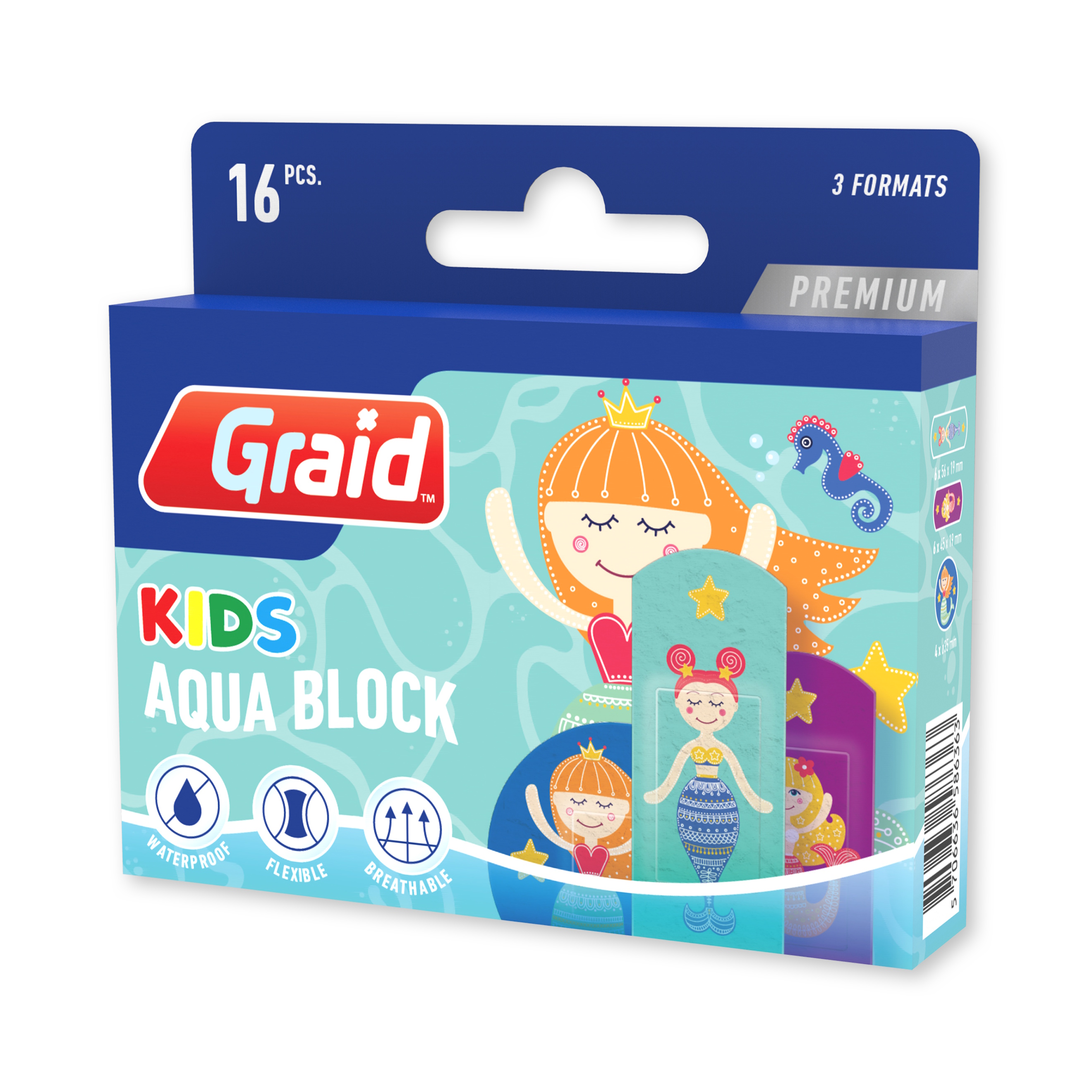 GRAID AQUA BLOCK KIDS PREMIUM PLASTER