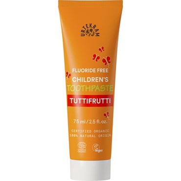 Urtekram Children's Tuttifrutti Toothpaste Organic 75ml