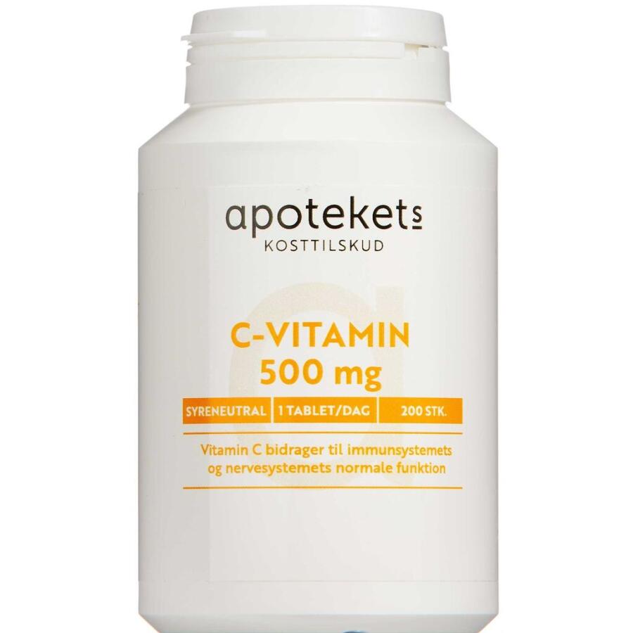 Apotekets C-vitamin 500 mg.