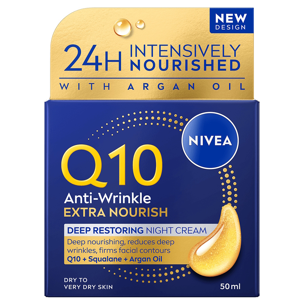 NIVEA Q10 Extra nourish night cream