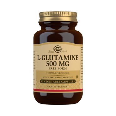 SOLGAR L-GLUTAMINE 500MG (50KAPS)