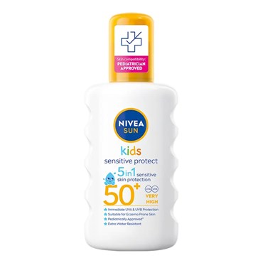 NIVEA Kids Sensitive Sun Spray SPF 50+