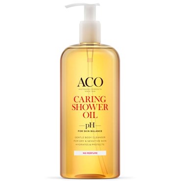 ACO Caring Shower Oil uden parfume