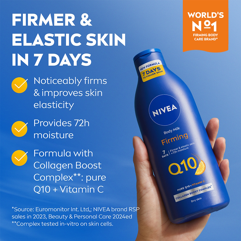 NIVEA Firming Q10, Rich Body Lotion