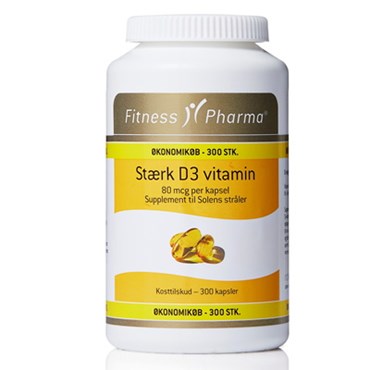 Fitness Pharma Stærk Vitamin D3