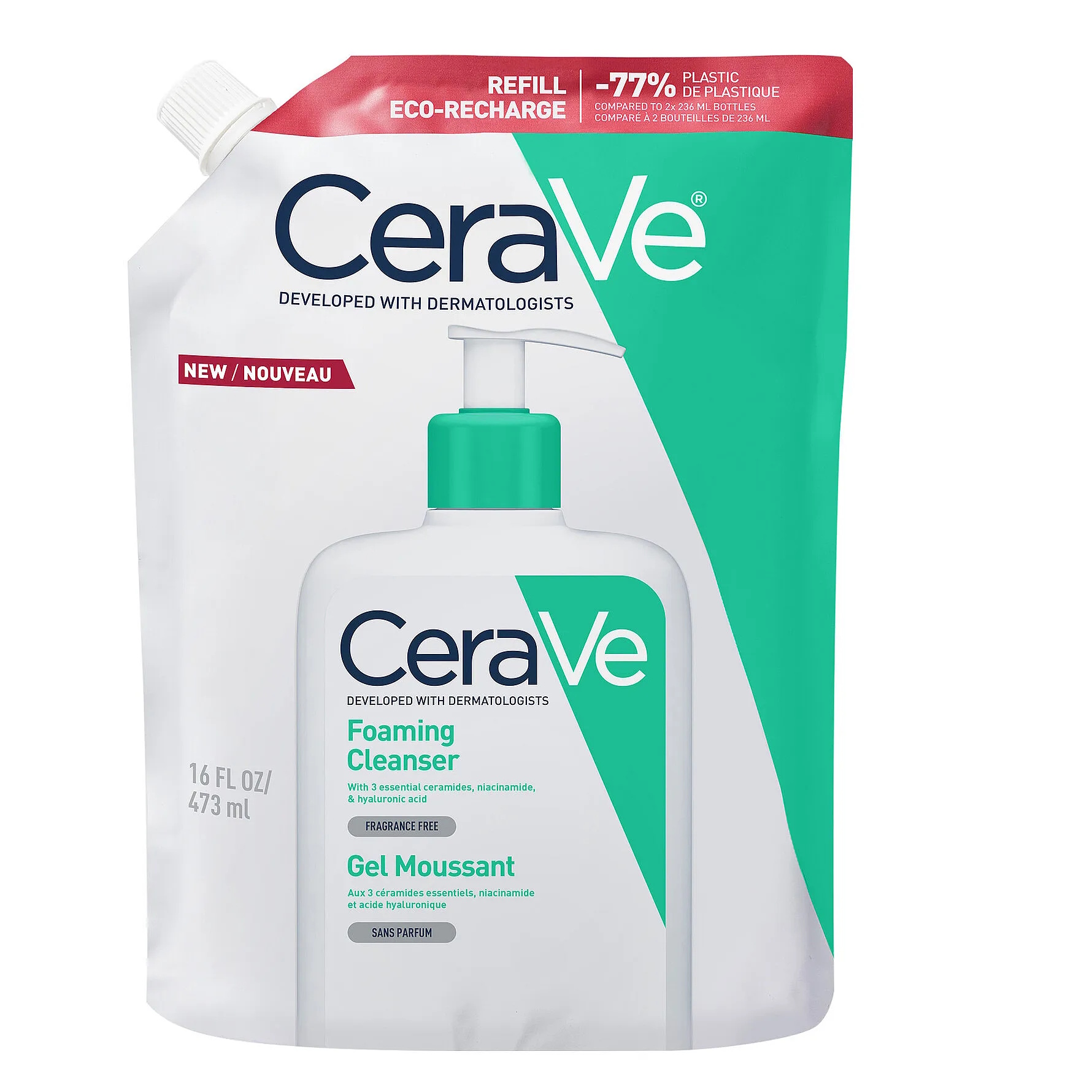 CeraVe Skummende Rens Refill