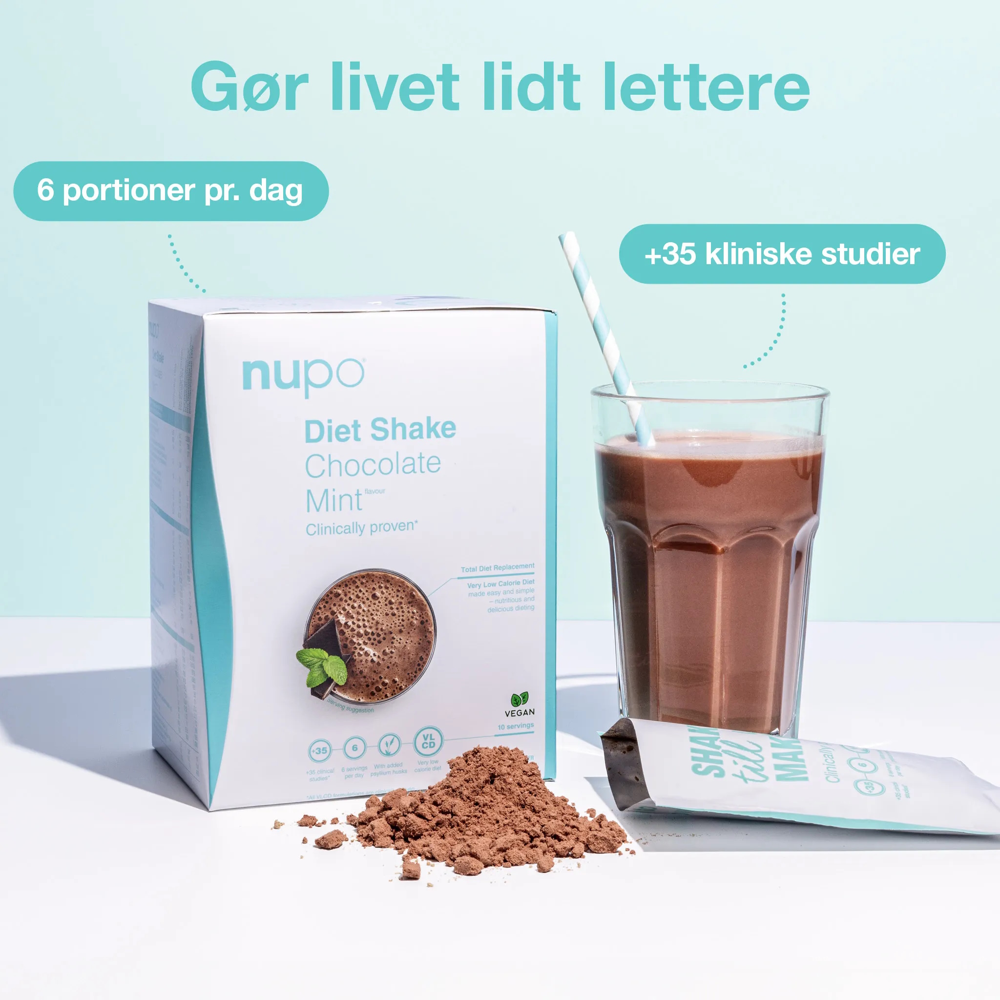 Nupo Diet Shake Chocolate Mint