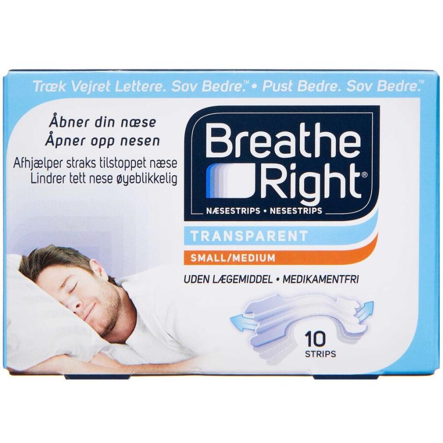 Breathe Right Næsestrips Small/Medium