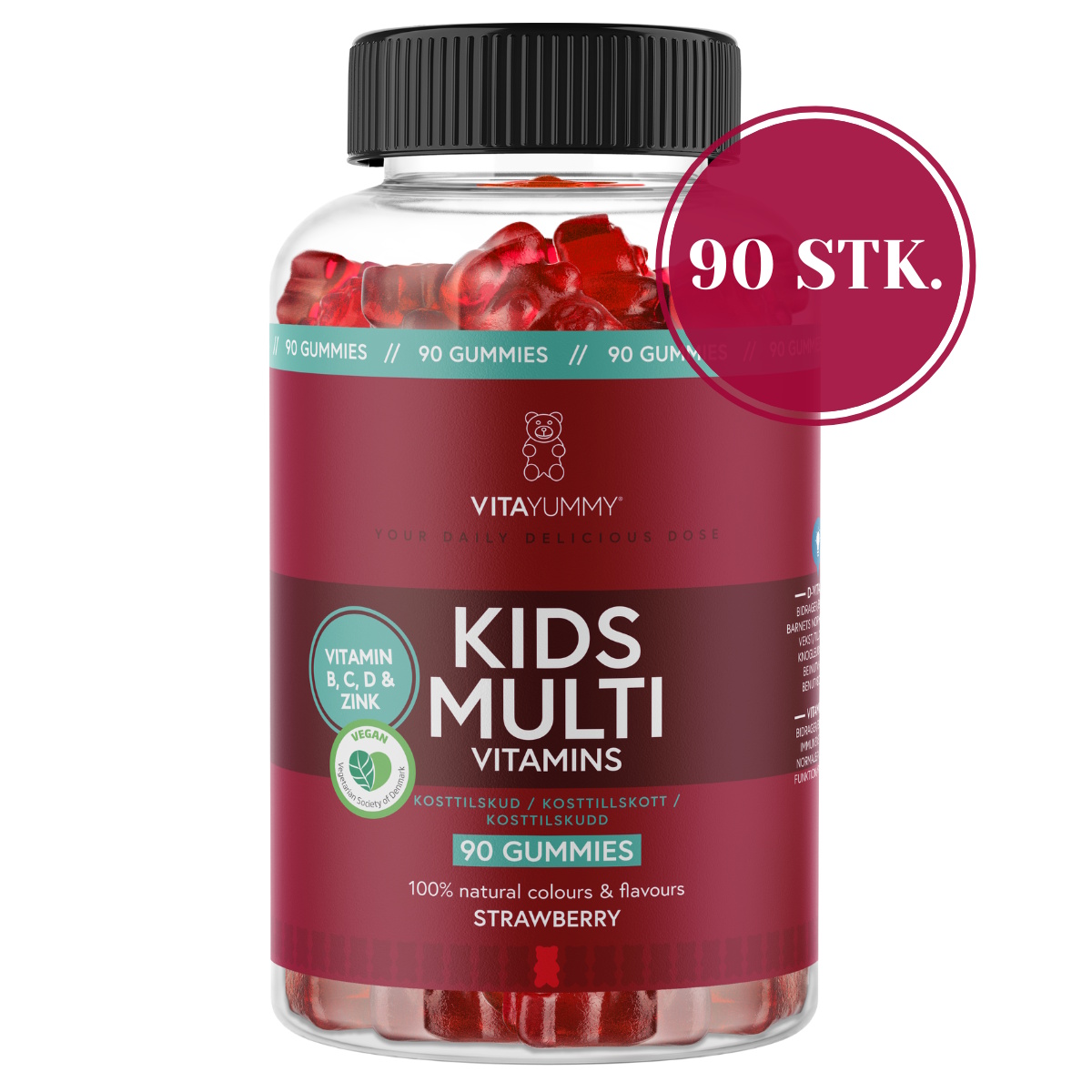 VitaYummy Kids Multi, Strawberry