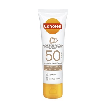 Carroten Suncare CC Face Cream SPF 50