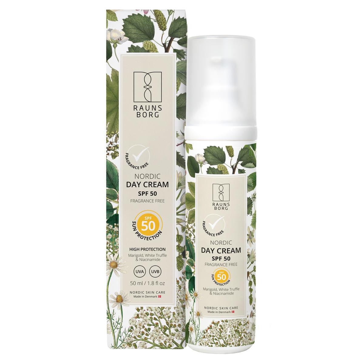 Raunsborg Day Cream SPF 50 Fragrance Free