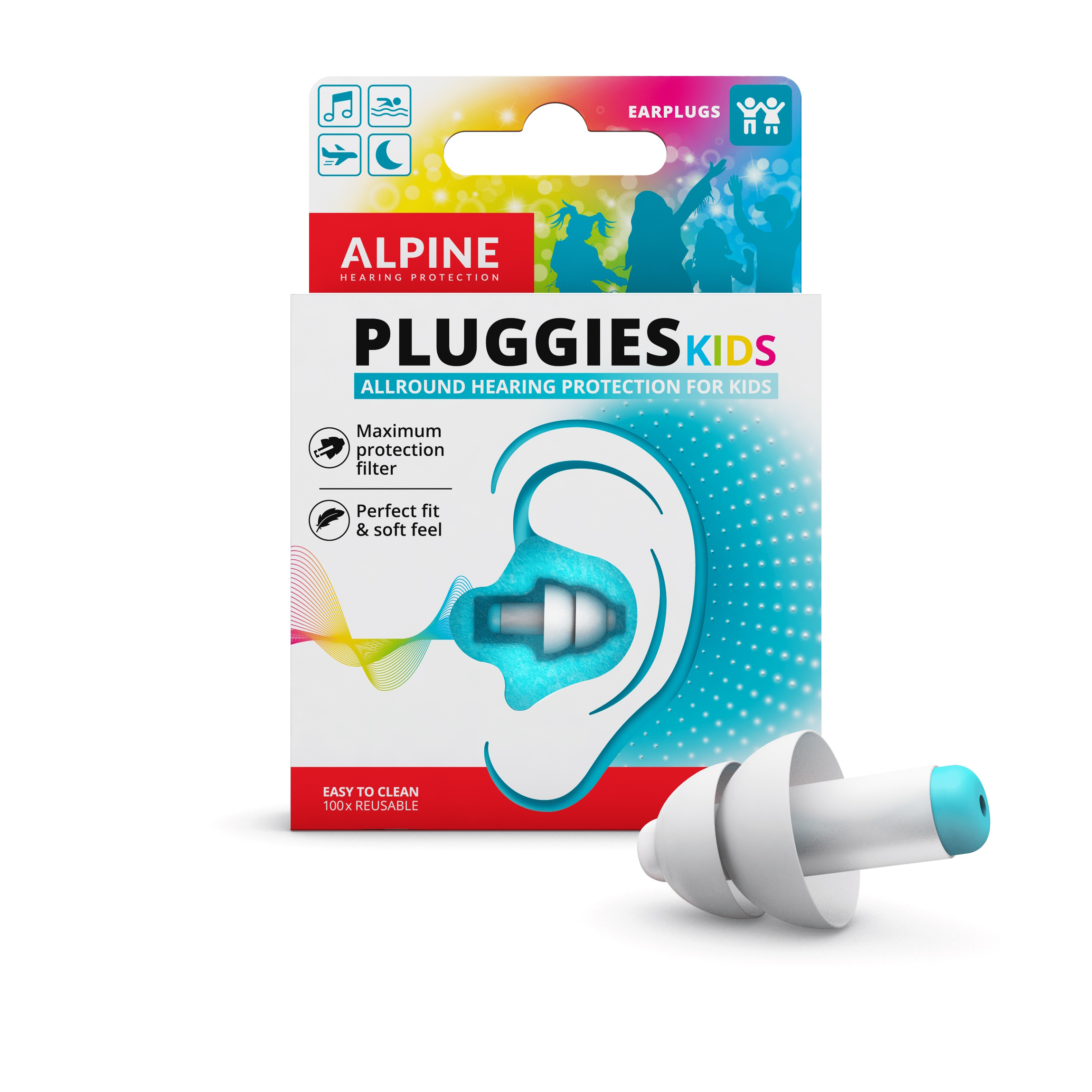 Alpine Pluggies Kids Ørepropper