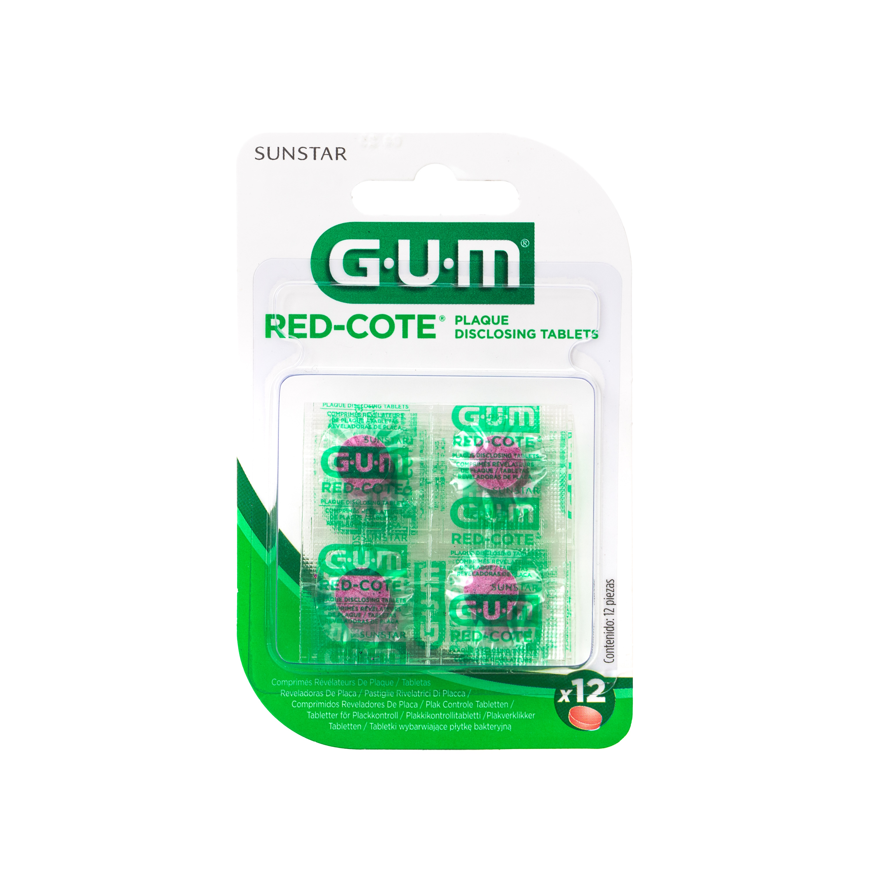 GUM RED-COTE Indfarvningstabletter