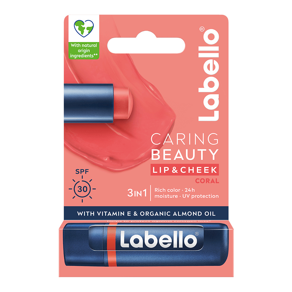 Labello Caring Beauty Coral Nude SPF 30