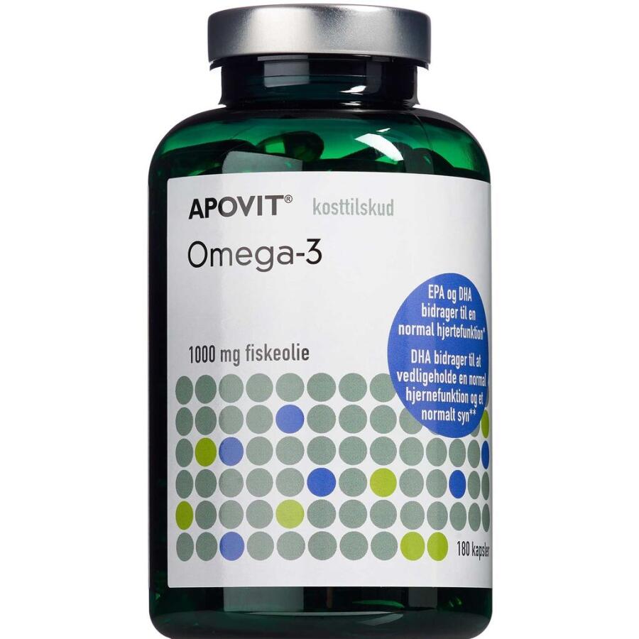 APOVIT Omega-3 Kapsler 1000 mg