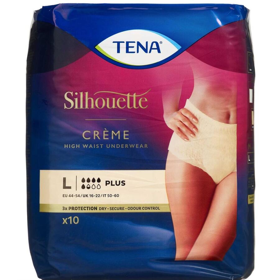 Tena Silhouette Plus Highwaist Natur, Str. L.