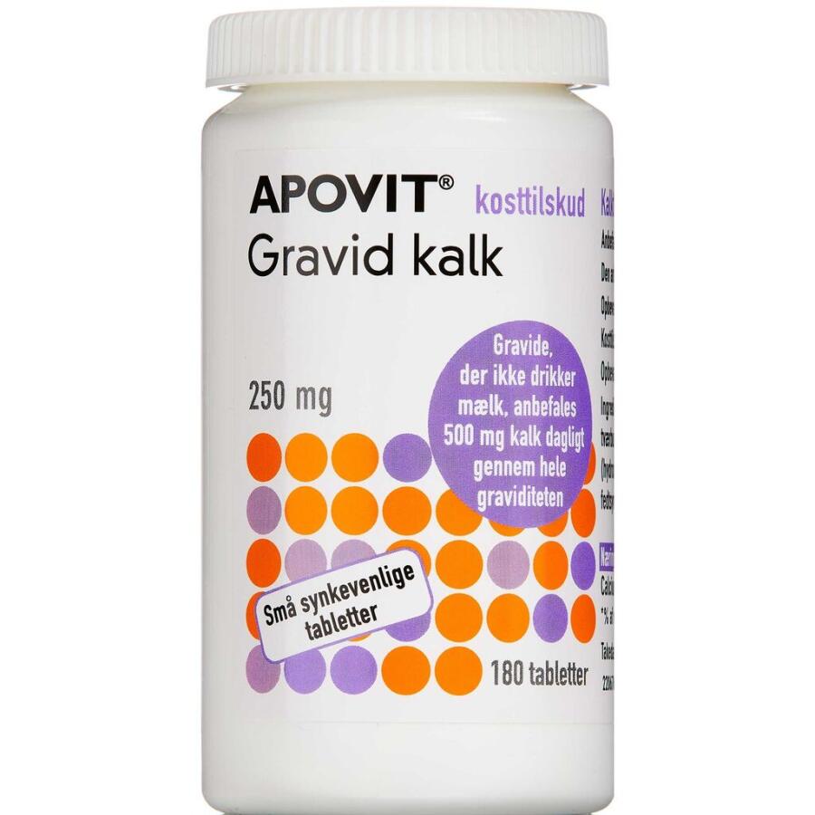 APOVIT Gravid Kalk 250 mg