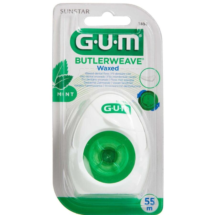 GUM Butlerweave Tandtråd Mint