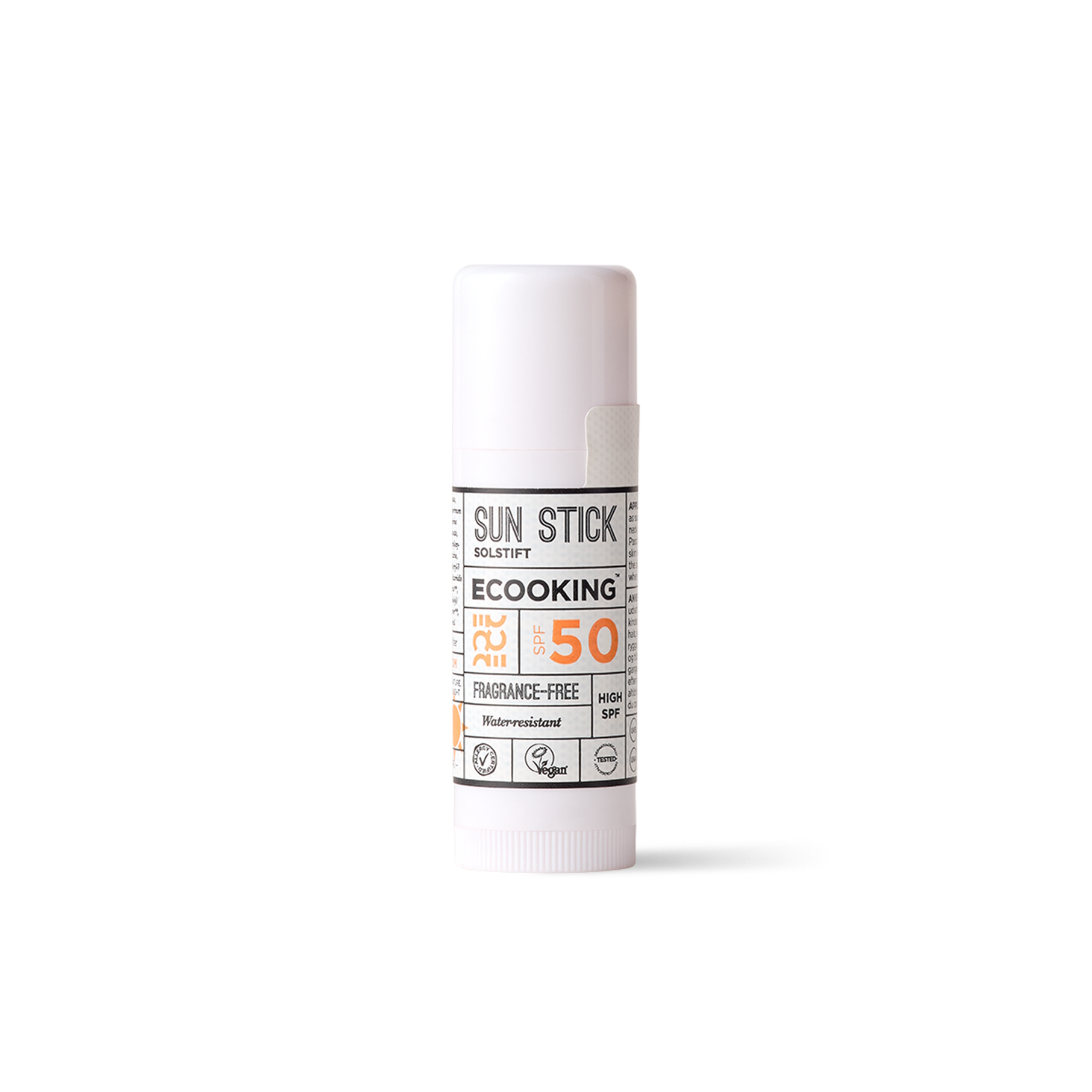 ECOOKING Sun stick SPF 50 Fragrance-Free