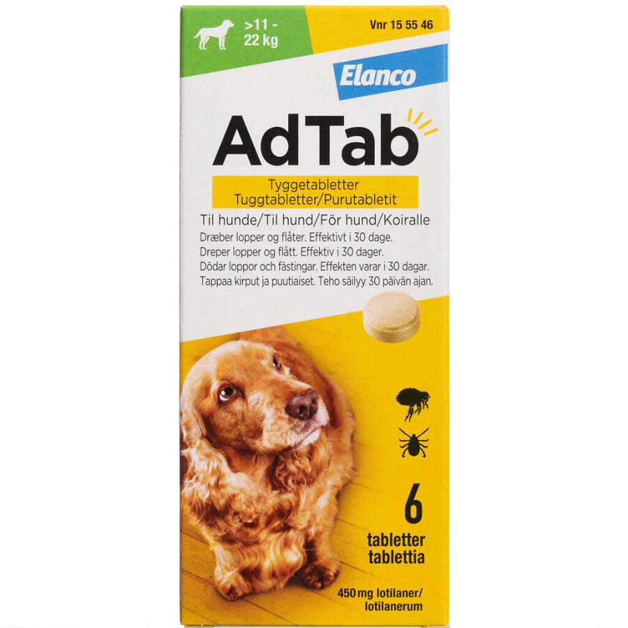 AdTab til hunde >11-22 kg
