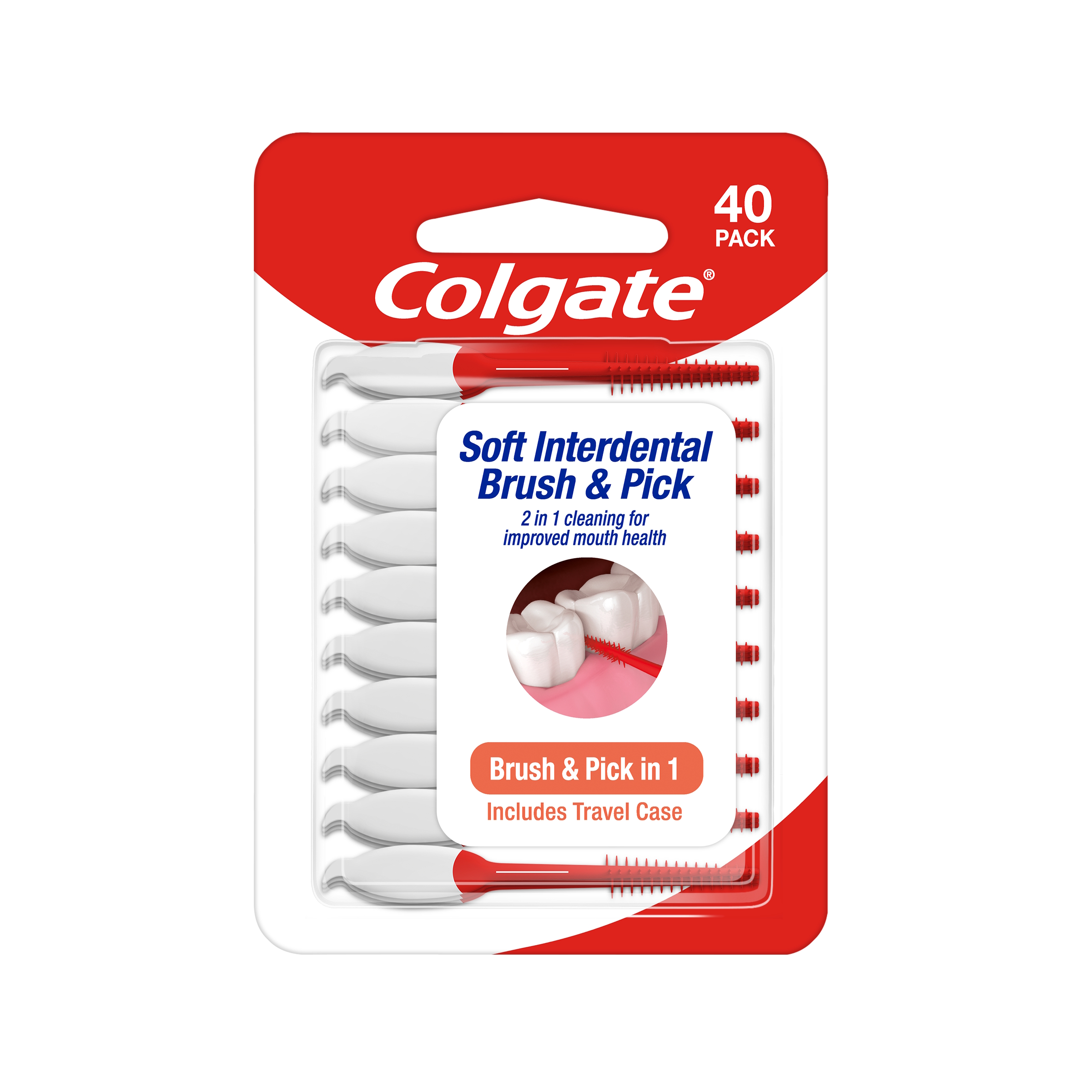 Colgate Interdental stik Soft 40 stk.
