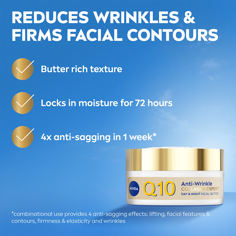 NIVEA Q10 Anti-Wrinkle Collagen Expert Facial Butter
