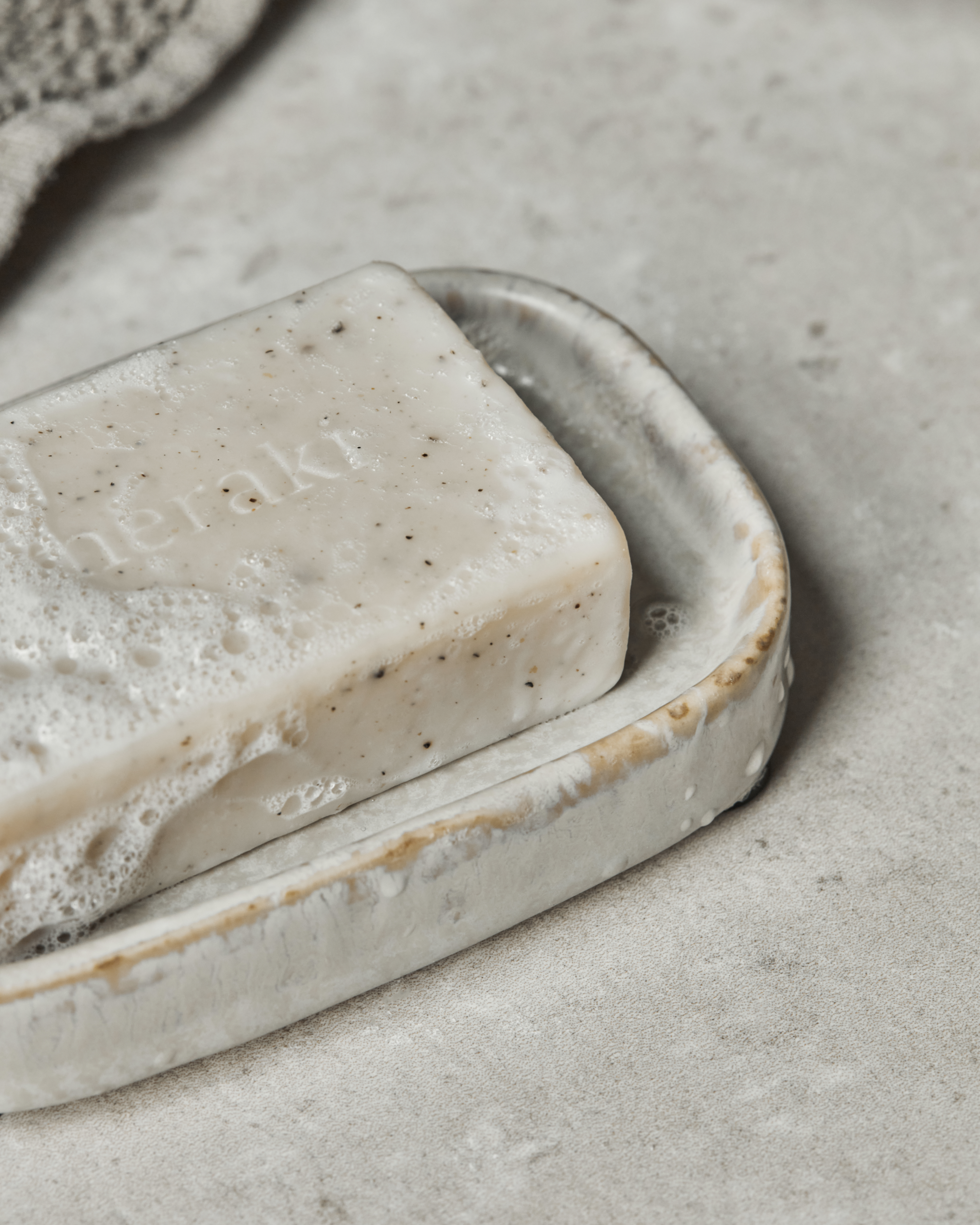Meraki Soap Bar, Sesame Scrub