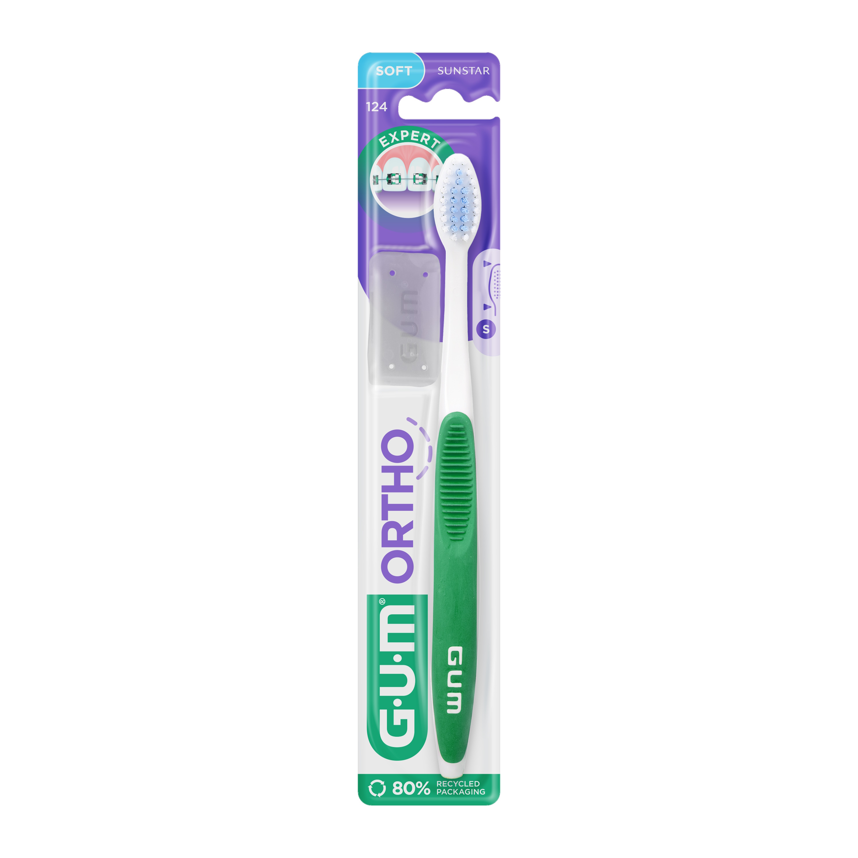 GUM ORTHO Soft Bøjletandbørste
